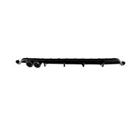 Diffusore Spoiler Per Polo MK6 2019 + Protezione Esterna Del Corpo Paraurti Posteriore Diffusore Spoiler Piastra Per Labbro Auto Angolo Set Spoiler Posteriore(Gloss Black)