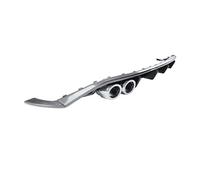 Diffusore Spoiler Per Polo MK6 2019 + Protezione Esterna Del Corpo Paraurti Posteriore Diffusore Spoiler Piastra Per Labbro Auto Angolo Set Spoiler Posteriore(Carbon Look)
