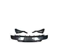 Diffusore Spoiler Per Tesla Per Modello 3 2017-2023 Paraurti Posteriore Labbro Diffusore Labbro Lato Angolo Della Copertura Splitter Spoiler Posteriore(Carbon Fiber Look)