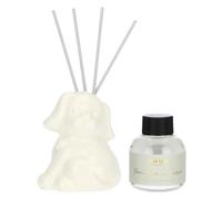 THUN Diffusore Aromatico in Ceramica a Forma di Cane, 100 ml, 16x8x24 cm, Made in CN