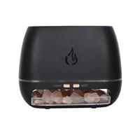 Diffusore Ultrasonico - Diffusore di Aromi con Sale 'per Camera da Letto | Umidificatore A Fredda Con Luce A 7 Colori Per Meditazione, Yoga, Studio, Bagno, Spa, Appassionati, Donne
