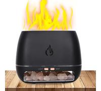 Diffusore Ultrasonico - Umidificatore Con Sale E Olio Profumato - Umidificatore A Fredda Con Luce A 7 Colori Per Meditazione, Yoga, Studio, Bagno, Spa, Appassionati, Donne