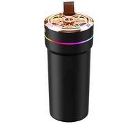 Diffusore umidificatore per auto, umidificatore portatile con proiettore a stella, AI micro-sensing Smart Auto On/Off, luce ambientale RGB per casa e ufficio