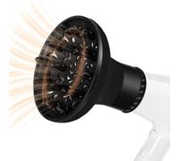 Diffusore universale per capelli, 3,8-6,9 cm, accessorio per asciugacapelli, strumento leggero per migliorare i ricci, soffiatore volumizzante, strumento professionale per lo styling del salone per