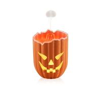 Diffusore Zucca Halloween, Anello Fumo Medusa | Olio Essenziale, Luce Colorata, 0,5L, Timer(1pc)