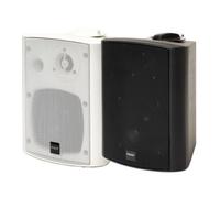 Diffusori da parete bass-reflex a 2 vie Rondson da 20 W Robusti altoparlanti da parete o da angolo con selezione versatile della tensione e audio