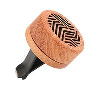 Diffusori di Olio Essenziale per Auto, Diffusore in Legno Portatile per Mini Auto con Fragranza in Palissandro con Roccia Vulcanica per Presa D'aria per Auto