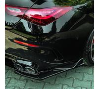 Diffusori laterali posteriori Oneway compatibili con Mercedes CLA (C118/X118) Coupé/Shooting Brake CLA35/CLA45 AMG Aero Pack 2019-2023 - Nero lucido