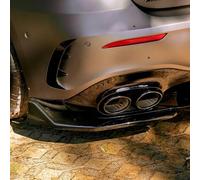 Diffusori laterali posteriori Oneway compatibili con Mercedes Classe A (W177) A45 S Aero Pack 2019-2023 e FL 2023- - Nero lucido