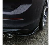 Diffusori laterali posteriori Oneway compatibili con Volkswagen Golf VIII HB 3/5 porte 2020-2024 e FL 2024- es Ti/GTD/GTE/R/R-Line - Nero lucido