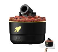 Diffusori per aromaterapia, diffusori per la casa, 7 colori, Volcano Light | Distributore d'aria, umidificatore, luce vulcanica, 7 colori, torre creativa, automatico