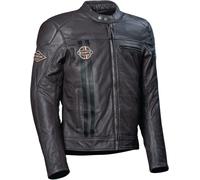 DIFI Boston Giacca in pelle da moto, marrone/nero, Taglia 50