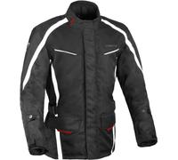 DIFI Cage Aerotex impermeabile Giacca tessile moto, Bianco/nero, Taglia S