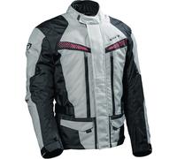 DIFI Compass Aerotex impermeabile Giacca tessile moto, nero-grigio, taglia 4XL per maschi