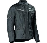 DIFI Compass Aerotex Solid impermeabile Ladies Moto Textile Jacket, nero, Taglia 36