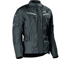 DIFI Compass Aerotex Solid impermeabile Ladies Moto Textile Jacket, nero, taglia 40 per donne