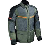 DIFI Corsica Aerotex Giacca tessile moto, Verde/Nero, Taglia L