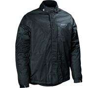 DIFI Fuzzy Giacca antipioggia da moto, nero, Taglia M