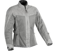 DIFI Joni Aerotex Giacca tessile moto da donna, Grigio chiaro, Taglia XL