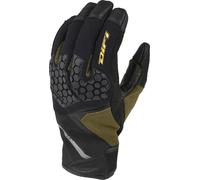 DIFI La Oroya Aerotex Guanti da moto impermeabili, nero-verde, taglia L per maschi