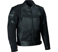 DIFI Oakland Aerotex Solid perforato impermeabile Giacca in pelle da moto, nero, taglia 54 per maschi