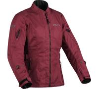 DIFI Pearl Aerotex impermeabile Giacca tessile moto da donna, Rosso Borgogna, Taglia S