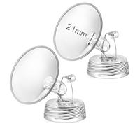 DIFKING Flange da 21 mm 2 pezzi compatibili con Spectra S2 Spectra S1 9 Plus Tiralatte Sostituzione per parti della pompa Spectra e flangia Spectra non originale; Sostituisce Spectra Shield