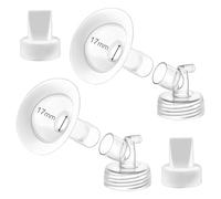 DIFKING Set flangia 21 mm Shield Widemouth connettore Duckbill compatibile con pompe Spectra S2 Spectra S1 9 Plus. Accessori Spectra non originali. (flangia da 17 mm)