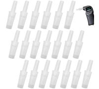 DIFLAX 20 Pezzi ACE Boccagli per Etilometro, Boccagli Alcohol Tester, Bocchini Usa e Getta, Compatibile, Higienici, PVC, Per AF-33, Ace-A, Etilometro Respiratorio
