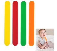 DIFLAX 40 Pezzi Abbassalingua Plastic Portable Tongue Muscle Trainer Per Bambini Depressore lingua Bâtons en Plastique Polyvalents per Arti e Mestieri Salone di Bellezza Esame Dentale (Colore Misto)