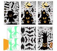 DIFLAX 7 Pezzi Tatuaggi Temporanei Cicatrici Halloween, Halloween Zombie Scars Tatuaggi Adesivi, Adesivi per Tatuaggi Cicatrice di Halloween con Falsi Scab Sangue Costume Speciale Puntelli di Truc