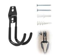 DIFLAX Cavo Ricarica Auto Elettrica, Supporto Cavo Ricarica Auto, Cavo Ricarica Auto Elettrica Tipo 2, Wallbox, Gancio Murale, Staffa Metallica per Auto Elettrica, EV, Organizzatore Cavi, Nero