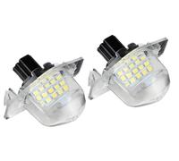 Difmqf LED Licenza Luci Targa Per CR-V Fit Per Odyssey Jazz HR-V Per FR-V Crosstour Stream Luce Targa A LED CANBUS 6500K Bianco 34101S60013