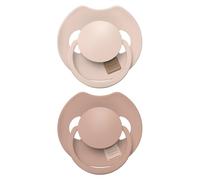 Difrax LOVI Ciuccio Dinamico 18+ Mesi - Beige & Marrone - 2 Pezzi