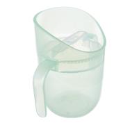 Difrax LOVI Tazza per bambini di apprendimento - 150 ml - Flusso lento - non si rompe in posizione normale - non 100% impermeabile - da 6 mesi - verde