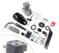DIFU Kit motore elettrico a benzina a due tempi, 100 CC, 3,2 kW, raffreddato ad aria, centralina centrale, singolo cilindro per mountain bike, bici da corsa, cruiser bike