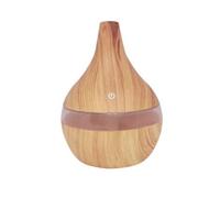 Difusor de aceites esenciales eléctrico madera 300 ml Born to Bio
