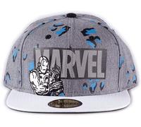 Difuzed - Baseball Cap - Marvel» True Potenza« (Grigio) Cappy Ironman Avengers
