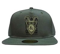 Difuzed Dungeons & Dragons - Cappellino snapback da uomo e ragazzo, Nero , L