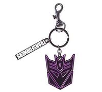 Difuzed Hasbro - Portachiavi in metallo con volto di Decepticons Transformers