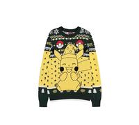 DIFUZED Maglia Marca Modello Jersey Natale Pikachu Pokemon