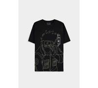 DIFUZED Naruto Shippuden - T-Shirt Kakashi Line Art S
