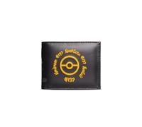 Difuzed Pokemon Umbreon Wallet, Bifold Wallet, Black and Yellow, Black and Yello