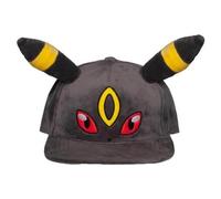 DIFUZED - Pokmon Umbreon Plush Snapback - Cappello Con Visiera Morbido Umbreon - Difuzed