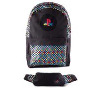 Difuzed sony PLAYSTATION Zaino - Retrò Backapck + Marsupio a Libro