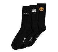 Difuzed Star Wars - Calzini sportivi (confezione da 3) - 39/42