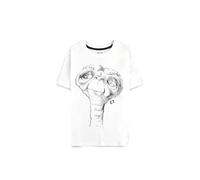 Difuzed - T-Shirt Donna - E.T. (Bianco) Maglietta Fan Film Fan Extraterrestre ET