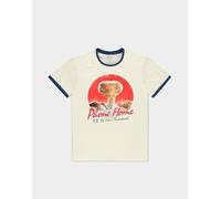 Difuzed T-Shirt E. T. » Telefono Casa « (Bianco) Maglia Fanshirt Film