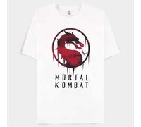 DIFUZED - T-SHIRT: MORTAL KOMBAT (S) MAGLIA LOGO VIDEOGAMES VIDEOGIOCO PS4 PS5