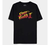 DIFUZED - T-SHIRT: STREET FIGHTER II (S) LOGO GAME VIDEOGAMES VIDEOGIOCO PS4 PS5